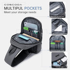 Sling Bag for Men, Anti-theft Crossbody Bag - Image 3