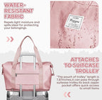 Travel Duffel Bag, Sports Tote Gym Bag, Shoulder Weekender Overnight Bag - Image 6