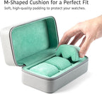 Watch Travel Case for Men | Leather Watch Case - Image 3
