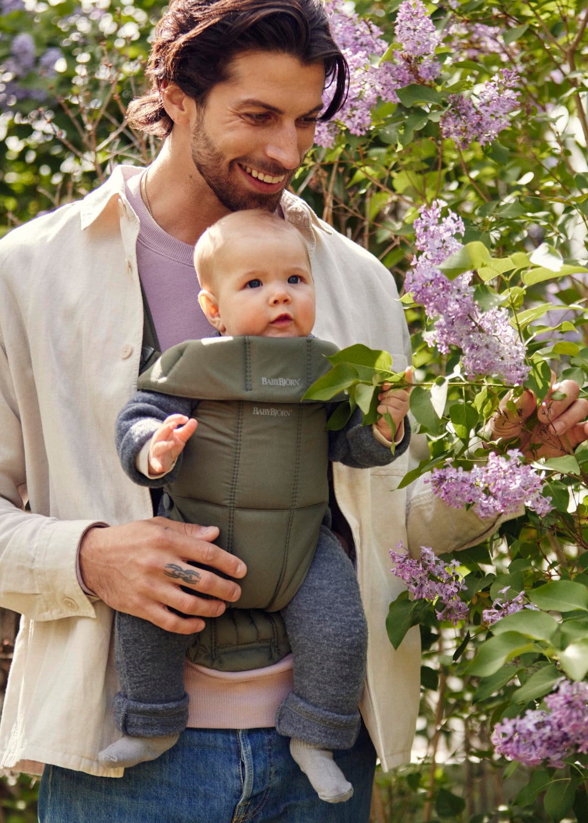 Baby Carrier Mini (Woven / Dark Green)