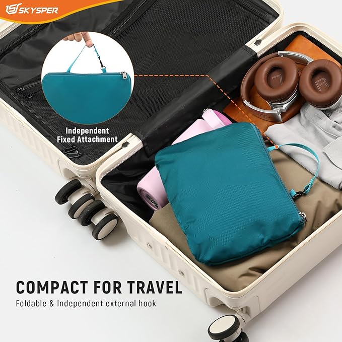 SKYSPER Small Hiking Backpack for Men Women 20L RFID Packable Daypack - Image 5