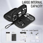 Leather Travel Electronic Organizer - Image 4