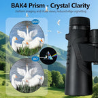10x42 High Powered Binoculars for Adults, Kttrey Compact Waterproof Binoculars - Image 4