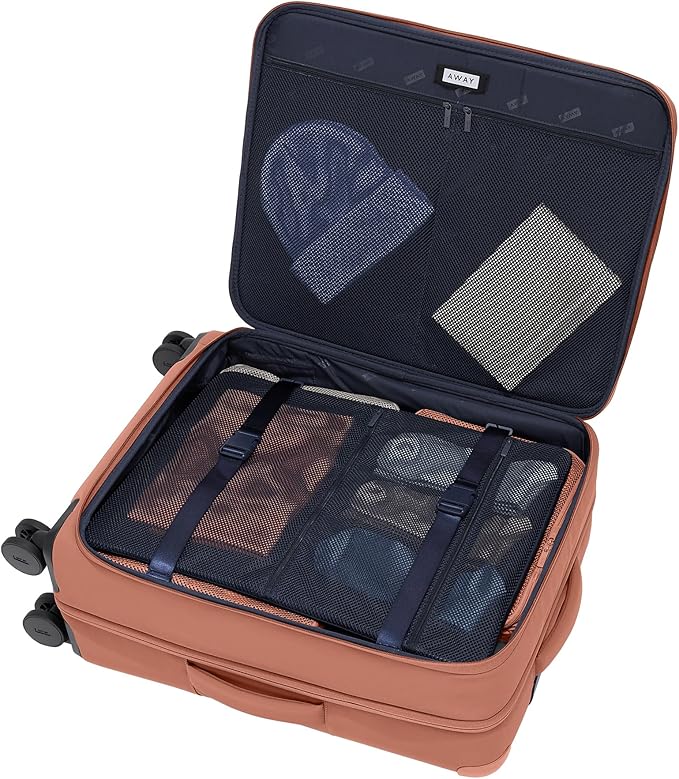 Away Softside Medium Checked Suitcase, 26 Inch Lightweight, Expandable Luggage - Image 5