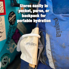 Vapur Flexible, Collapsible Wide Mouth Anti-Bottle - Image 2