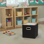 Household Essentials 80-1 Foldable Fabric Storage Bins | Set of 6 Cubby Cubes - Image 5