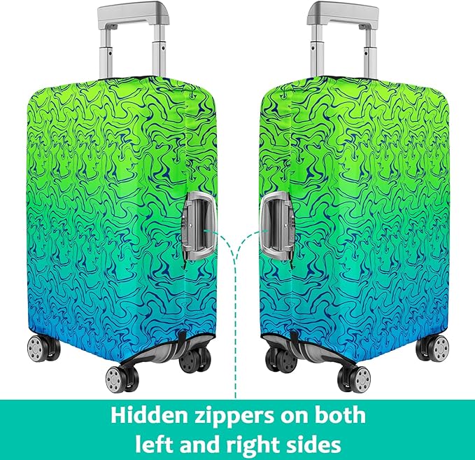 Luggage Cover for Suitcase Elastic Suitcase Cover Protector, Carry On Luggage - Image 2