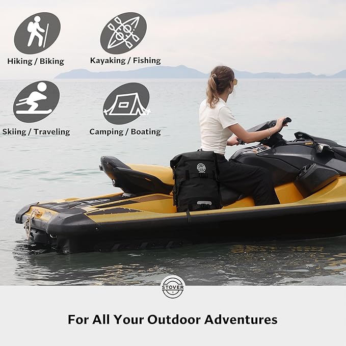 STOVER 5/10/25/30/40/55L Waterproof Backpack- Floating Dry Bag - Image 6