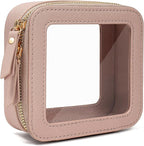 Travel Clear Makeup Bag Set, TSA Approved Cosmetic Bag Case by FFpaw