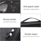 Electronics Organizer Travel Universal Cable Organizer Bag Waterproof - Image 4