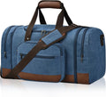 Litvyak Duffle Bag for Travel, 50L Canvas Travel Duffel Bags Overnight Weekend by Litvyak