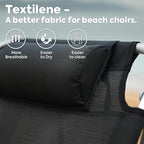 ICECO Backpacking Beach Chairs for Adults, 5 Positions Reclining, Heavy Duty - Image 3