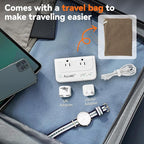 ALLWEI 220V to 110V Travel Voltage Converter us to Europe, Step Down Converter - Image 7
