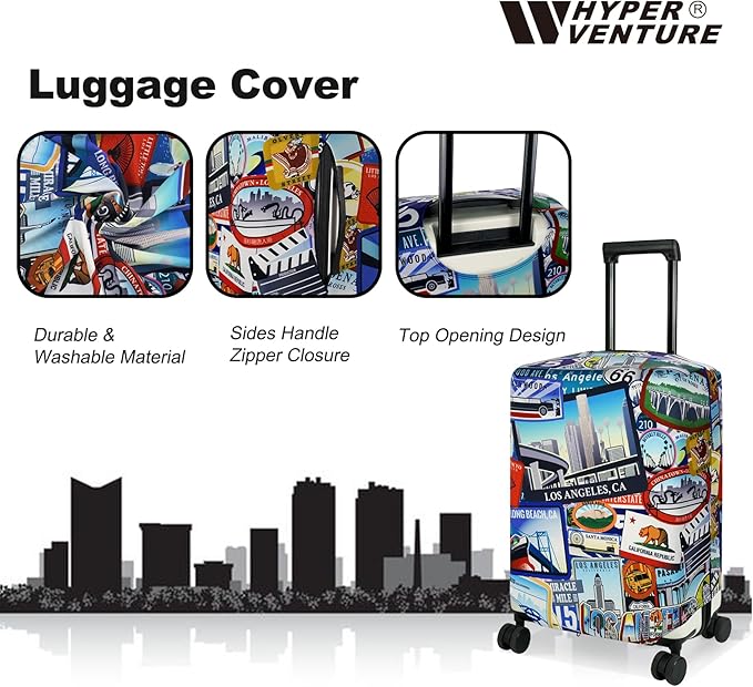 HYPER VENTURE Washable Luggage Cover - Image 2