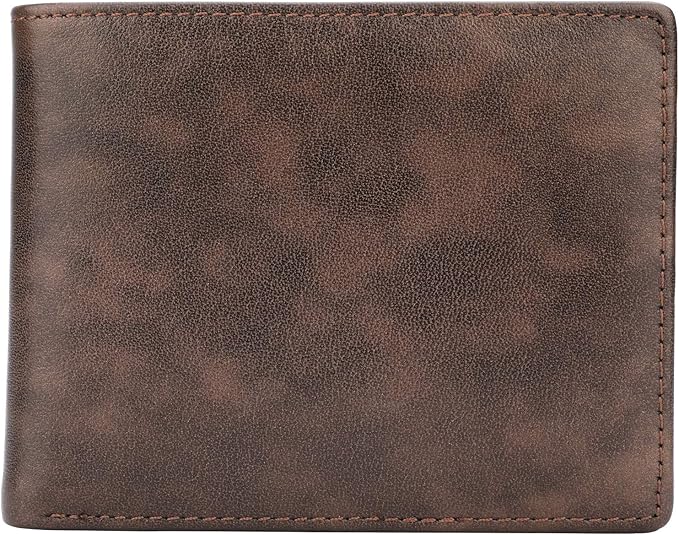 Wallet for Men-Genuine Leather RFID Blocking Bifold Stylish Wallet - Image 7