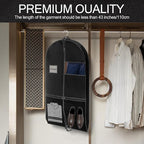 43" Garment Bag for Travel and Storage, Suit Bag - Image 5