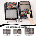 BAGAIL 8 Set Packing Cubes Luggage Packing Organizer Bags - Image 5