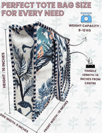 Cotton Quilted Tote Bag for Women – Large Beach & Travel Tote - Image 5
