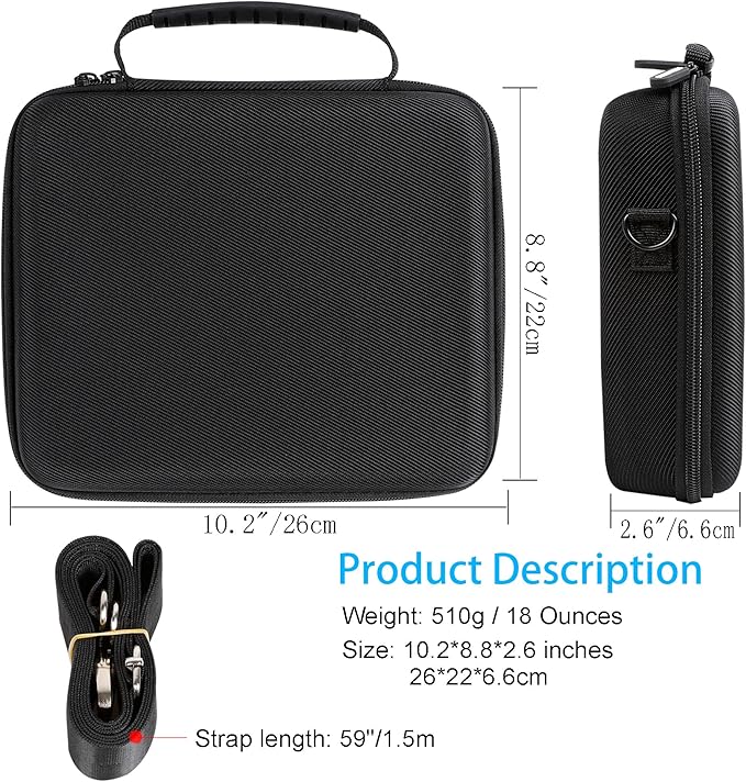 PellKing Hard Case for GoPro Hero 13/12/11/10/9/8/7/2018/6/5 Blcak/4 Silvery - Image 4