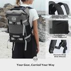 STOVER 5/10/25/30/40/55L Waterproof Backpack- Floating Dry Bag - Image 3