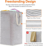 Lifewit 2 Pack Laundry Hamper Large Collapsible Laundry Baskets, Freestanding - Image 2