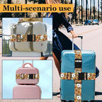 Yellow Daisy Luggage Straps for Suitcases TSA Approved, Luggage Identifiers for - Image 7