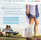 18 Pack Shoe Bags for Travel, 15.7" x 11.8" Clear Travel Shoe Bags for Packing - Image 3
