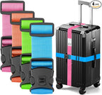 BILIONE Luggage Straps TSA Approved Add a Bag Premium Accessory by BILIONE