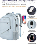 MATEIN 18 Inch Laptop Backpack for Women, Extra Large Anti Theft College - Image 6