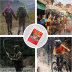 Bruvoalon 6 & 20 Pack Disposable Rain Ponchos - Image 7