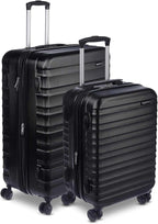 Amazon Basics 2-Piece Set, Hardshell Suitcases by AmazonBasics