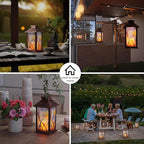 Outdoor Solar Lanterns, Waterproof Blue Jay Hanging Lantern - Image 6