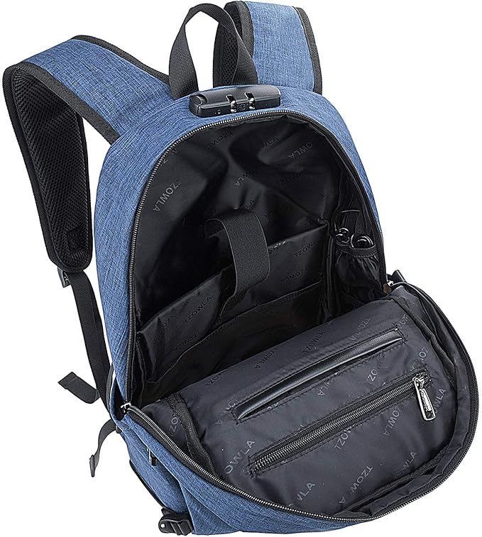 Tzowla Business Laptop Backpack Anti-Theft Backpack - Image 4