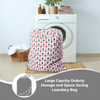Urban Villa Laundry Bag Canvas|Dirty Clothes Travel Laundry Bag|Machine - Image 5