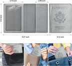 Passport and Vaccine Card Holder Combo, Passport Holder - Image 3