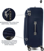 Travelpro Platinum Elite Softside Expandable Checked Luggage, 8 Wheel Spinner - Image 4