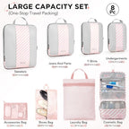 8 Set Compression Packing Cubes - Image 2