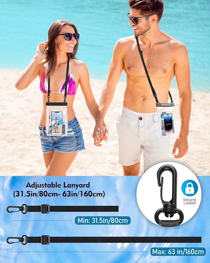Large Waterproof Phone Pouch, Floating Dry Bag - Image 5