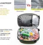 TUGUAN Insulated Cooler Backpack 38 Cans Double Deck Leakproof Lightweight Soft - Image 3