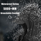 Coralrain Hooded Rain Poncho Lightweight Waterproof Unisex Raincoat Jacket - Image 2