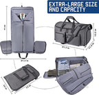 Convertible Duffle Bags for Travel Carry On Suit Duffle Bags - Image 6
