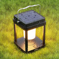 Solar Lantern Outdoor Table Lamp, Touch Control Outdoor Cordless Lantern by JOHUNT
