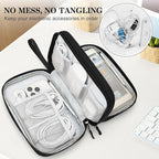 FYY Electronic Organizer, Large Travel Cable Organizer Bag Pouch Electronic - Image 5