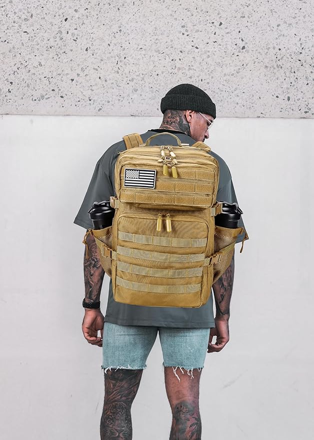 LHI Military Tactical Backpack for Men and Women 45L Army 3 Days Assault Pack - Image 7