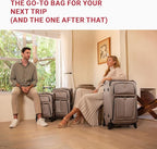 SwissGear Sion Softside Expandable Luggage, Checked-Medium 25-Inch - Image 3