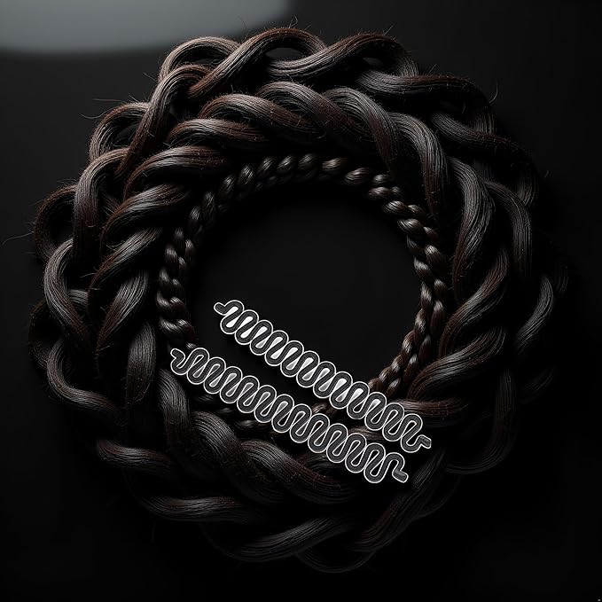 2Pcs Black Women Hair Braiding Tool Roller Hair Twist Styling Accessories simple and Styling Tools