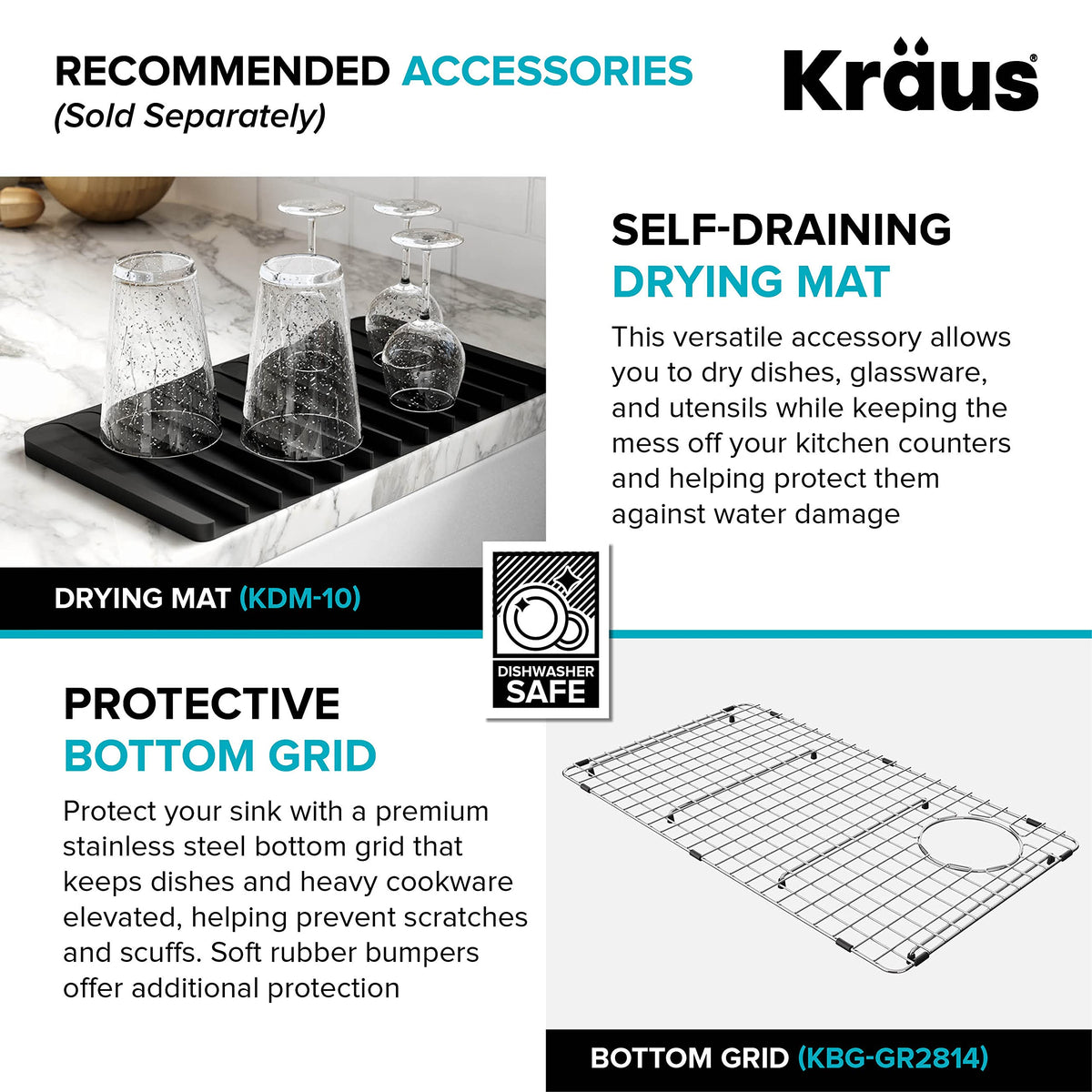 Metallic White 32 in Undermount Granite Kitchen Sink KGUW1 (White / 32 Inch / Sink)
