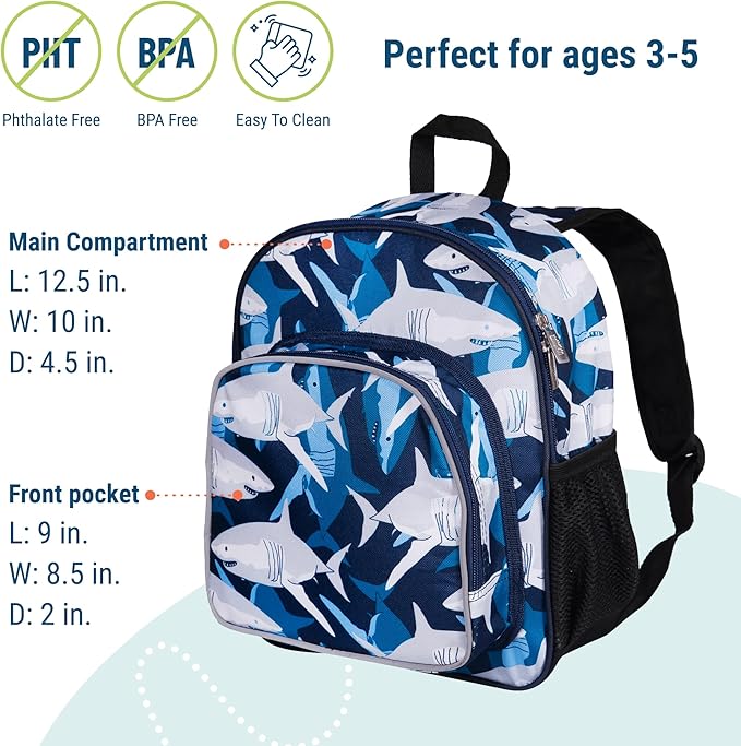 Wildkin 12-inch Kids Backpack – Padded, Adjustable - Image 4