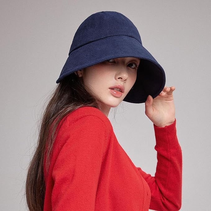 Linen Victorian Bonnet Hat Sun Cap, Foldable Summer Visor | New Katy - Image 4