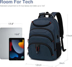 Boavan Laptop Backpack for men, 15.6 inch Laptop Bag - Image 6